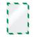 Cornice Duraframe Security adesiva pannello magnetico A4,21 x 29,7 cm verde bianco - 13666