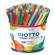 Pennarelli Turbo Color punta - Ø 2,8 mm - colori assortiti barattolo - conf. 96 pezzi - Giotto - 521500 - 8000825521508 - DMwebShop