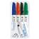 Pennarello a secco Memo per lavagne cancellabili - punta a scalpello - 6,5 mm - astuccio 4 colori - Tratto - 852200 - 8000825852206 - DMwebShop