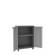 Armadietto JWood 68 - 2 ante - PPL effetto legno - 68 x 37,5 x 91,5 cm - grigio tortora Terry - 1002718 - 8005646027185 - DMwebShop