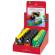 Temperamatite Animals con contenitore - 2 fori - con serbatoio e gomma assortiti - conf. 18 pezzi - Faber Castell - 183522 - 77111AA - DMwebShop