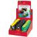 Temperamatite Animals con contenitore - 2 fori - con serbatoio e gomma assortiti - conf. 18 pezzi - Faber Castell - 183522 - 77111AA - DMwebShop