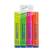Evidenziatore Video - punta a scalpello - da 1 - 5 mm - astuccio 4 colori - Tratto - 830800 - 8000825830808 - DMwebShop