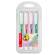 Evidenziatore Swing Cool Pastel - punta a scalpello - tratto 1 - 4 mm - colori assortiti - astuccio 4 pezzi - Stabilo - 275/4-08 - 4006381527422 - DMwebShop