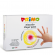 Ditacolor Colori a dita - 250 ml - colori assortiti - box 6 barattoli - Primo - 222TD6G - DMwebShop