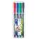 Pennarello Astucci Lumocolor permanent 313 - punta 4 mm - colori assortiti - Staedtler - 313WP4 - 4007817308431 - DMwebShop