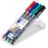 Pennarello Astucci Lumocolor Permanent 317 - punta 1 mm - 4 colori - Staedtler - 317WP4 - 4007817310380 - DMwebShop