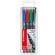Pennarelli OHPen universal permanente 843 - punta media 1 mm - astuccio 4 colori - Stabilo - 843/4 - 4006381114868 - DMwebShop
