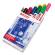 Marcatore 4095 - punta tonda - 2 - 3 mm - 10 colori assortiti - astuccio 10 pezzi - Edding - E-4095999 - 4004764963690 - DMwebShop