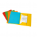 Cartelline 3 lembi con stampa - 200 gr - 24 x 32 cm - mix 5 colori - conf. 25 pezzi - Fraschini - 2015-AS - DMwebShop