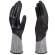 Guanti antitaglio Venicut D04 maglia deltanocut palmo in doppio nitrile nero taglia - 09,10185