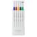 Fineliner Emott - tratto 0,4 mm - colori assortiti vivid - conf. 5 pezzi - Uni Mitsubishi - M PEM-SY 5C 1 - DMwebShop