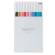Fineliner Emott - tratto 0,4 mm - colori assortiti soft pastel - conf. 10 pezzi - Uni Mitsubishi - M PEM-SY 10C 2 - 4902778248379 - DMwebShop