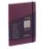 Taccuino EcoQua Plus - con elastico - rilegatura cucita - A5 - 5 mm - 80 fogli - vino - Fabriano - 19621112 - 8001348220732 - DMwebShop