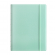 Notebook - con elastico - copertina similpelle - A5 - 56 pagine - a righe - verde pastello - Filofax - L115052 - DMwebShop