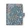 Organiser Botanical - f.to Pocket 146 x 128 x 36 mm - con cinturino - blu - Filofax - 22-022644 - 5059145482559 - DMwebShop