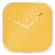 Orologio Cosy - da parete - silenzioso - in vetro - giallo - Leitz - 90170019 - 4002432125050 - DMwebShop
