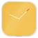 Orologio Cosy - da parete - silenzioso - in vetro - giallo - Leitz - 90170019 - 4002432125050 - DMwebShop