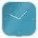 Orologio Cosy - da parete - silenzioso - in vetro - blu - Leitz - 90170061 - 4002432125067 - DMwebShop
