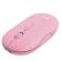 Mouse Puck ultrasottile wireless ricaricabile rosa - 25924