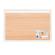 Sottomano Silva 58,5 x 38,5 cm trasparente stampa legno - 25602