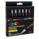 Marcatore Uni Posca PC5M - punta media 1,8 - 2,5 mm - colori assortiti metal - conf. 8 pezzi - Uni Mitsubishi - M PC5MM 8P - 8007404249211 - DMwebShop