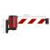 Kit testina Rondo Tensa - con fissaggio a muro Nastro estensibile 10 mt - rosso-bianco - Studio T - 1214228 - DMwebShop