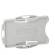 Portabadge Eco per 2 tessera - 5,4 x 8,7 cm - grigio - conf. 10 pezzi - Durable - 8989-10 - 4005546730677 - DMwebShop