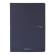 Maxiquaderno Ecoqua Original PM A4,90 gr 5 mm 40 fogli blu scuro - 26402