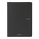 Maxiquaderno Ecoqua Original PM A4,90 gr 5 mm 40 fogli nero - 26394