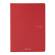 Maxiquaderno Ecoqua Original PM A4,90 gr 5 mm 40 fogli rosso scuro - 26403