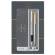 Gift Set DUO - Jotter stainless steel GT sfera + stilografica - punta media - Parker - 2093257 - 3026980932572 - DMwebShop