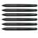 Astuccio penne a sfera All Black - punta 1 mm - 4 colori - conf. 6 pezzi - Osama - OW 84005713 - 8059484005713 - DMwebShop