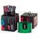 Marcatore Uni Posca PC5M - con coperchio verde - punta media - colori assortiti - gift box 18 pezzi - Uni Mitsubishi - M 84008578 - 8059484008578 - DMwebShop