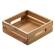 Cassetta per alimenti - 20 x 20 x 7 cm - legno di acacia - Leone - S5003 - 8024112632012 - DMwebShop