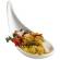 Ciotola a cucchiaio fingerfood - 14,5 x 4,5 x 1,5 cm - melamina - bianco - Leone - T8166 - 8024112006189 - DMwebShop