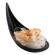 Ciotola a cucchiaio fingerfood - 14,5 x 4,5 x 1,5 cm - melamina - nero - Leone - T8166.Z - 8024112006110 - DMwebShop