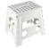 Sgabello alto Clic Clac - 30 x 22 x 32 cm - bianco - King Collection - S1407117/B - 8023755056438 - DMwebShop