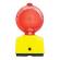 Lampeggiante stradale Double Blink Road - LED - giallo fluo-rosso - Velamp - ST088 - 8003910110526 - DMwebShop
