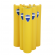 Protezione per scaffalature - per montanti larghi 70-87 mm - H 60 cm - giallo - Rack Armour - Beaverswood - RAP70/Y - DMwebShop