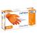 Guanti in nitrile N85 ultra resistenti taglia M arancione - 27882