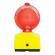 Lampeggiante stradale Double Blink Road LED giallo fluo rosso - 27611