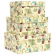 Set scatole regalo medi - dimensioni assortite - fantasia Alice - conf. 3 pezzi - Kartos - 12146201 - DMwebShop