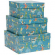 Set scatole regalo grandi - dimensioni assortite - fantasia Peter Pan - conf. 3 pezzi - Kartos - 12146000 - DMwebShop