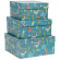 Set scatole regalo medi - dimensioni assortite - fantasia Peter Pan - conf. 3 pezzi - Kartos - 12146001 - DMwebShop