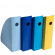 Set 4 portariviste Mag-Cube Bee Blue - 26,6 x 8,2 x 30,5 cm - colori assortiti - Exacompta - 18202SETD - 9002492182029 - DMwebShop