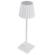 Lampada da tavolo a LED 10 x 10 x 38 cm alluminio pmma bianco - 28221