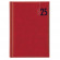 Agenda settimanale 2025 - copertina in carta imbottita - 17 x 24 cm - rosso - No Brand - 9131XMT08 - DMwebShop