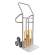 Carrello saliscale - 50 x 40 x 132 cm - max 280 kg - acciaio - grigio-giallo - Tecnotelai - C059 - 806258980275 - DMwebShop