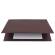 Sottomani doppio in similpelle - marrone scuro - 48 x 32 cm - City Time - 2190-M - 8002787219059 - DMwebShop